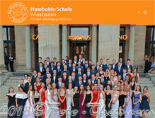 Tablet Screenshot of humboldt-schule.de